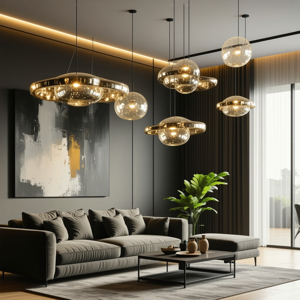Dizajnerski lusteri: Top trendovi za moderan stil doma