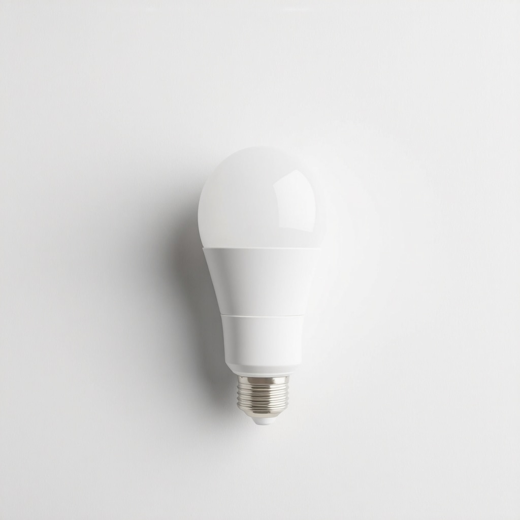 Modern smart socket with integrated IoT technology for advanced lighting control