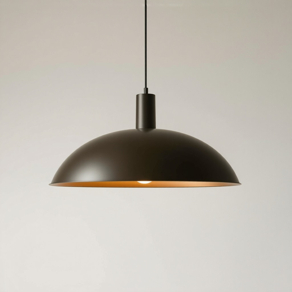 Stylish modern pendant light in a contemporary interior