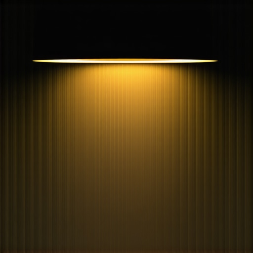 Modern living room with vintage industrial ceiling lights and layered lighting effects.