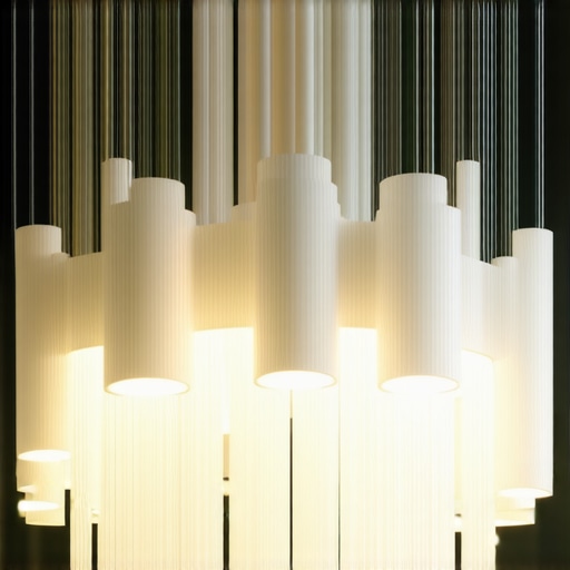 Modern secesija chandelier combining traditional design with advanced LED technology.