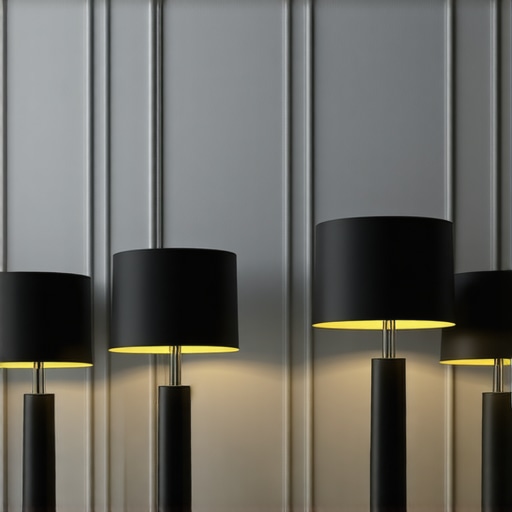 Crne lampe: Ideje za Dramatizaciju Vašeg Prostorija