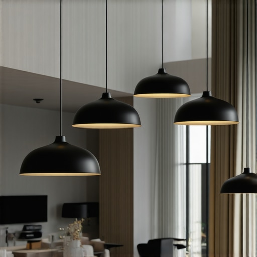 Crne lampe: Top ideje za moderni i sofisticirani izgled prostora