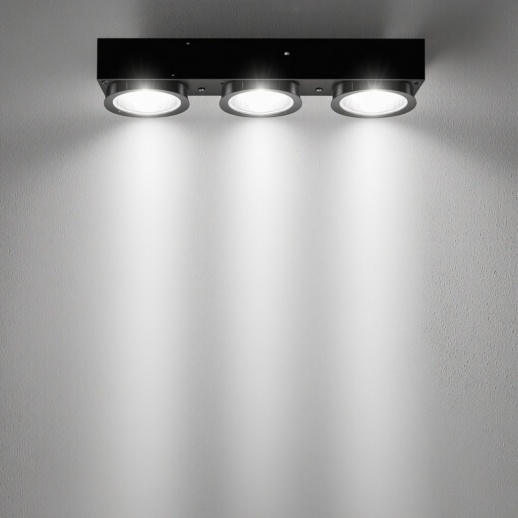 Advanced industrial G9 LED lighting with sensors and control panel