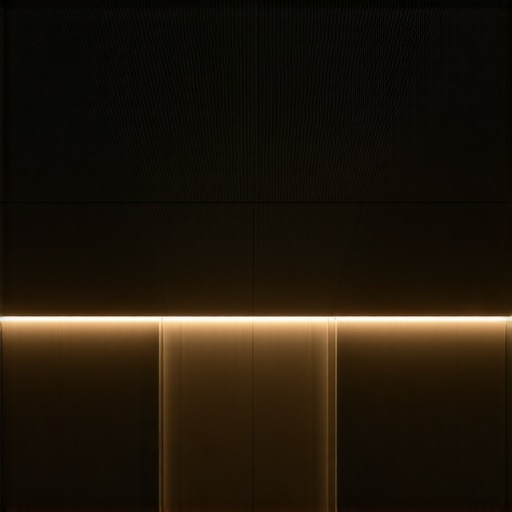 Futuristic IoT-enabled lighting system High-tech smart lighting system in a luxury interior