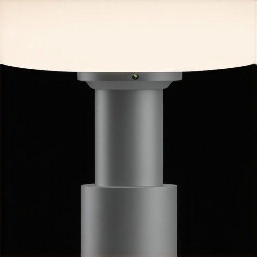 Advanced LED smart lamp with OLED technology and customizable features