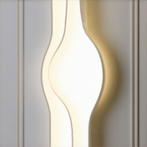Futuristic Organic Wall Light Designs 2025 Modern wall lights with organic shapes and smart technology features