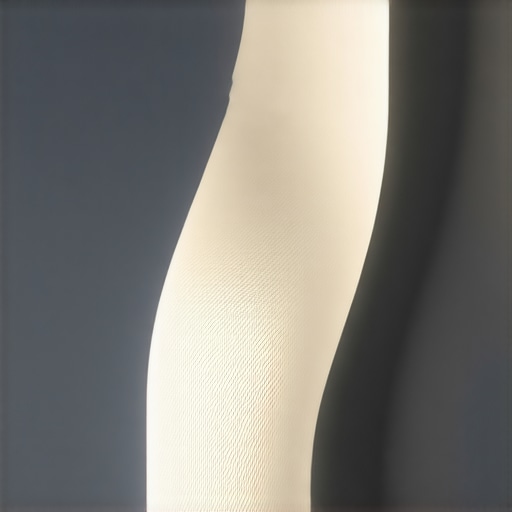 Modern interior with innovative sculptural wall lighting