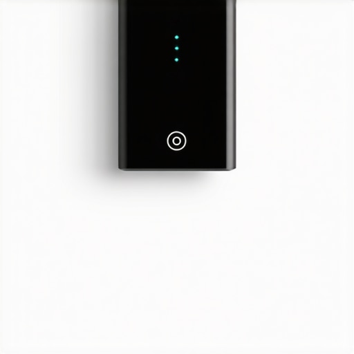 Futuristic smart home sensor system with AI and IoT Advanced sensors in a modern smart home showcasing AI and IoT connectivity