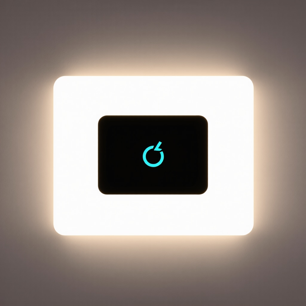 Futuristički prikaz pametnog LED osvetljenja sa IoT tehnologijom