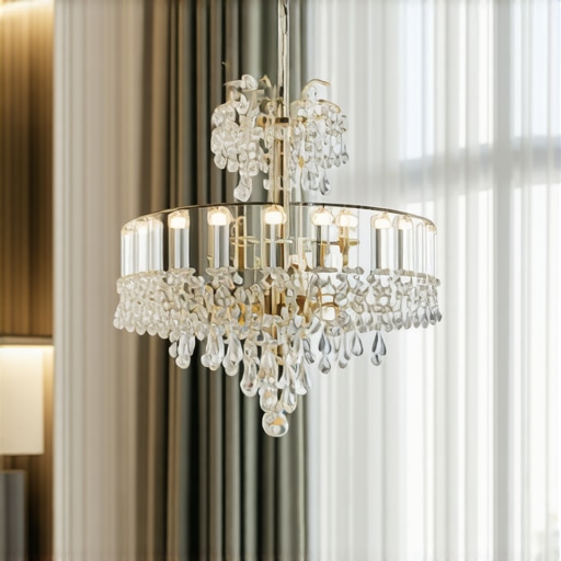 Kristalni lusteri: Kako Prilagoditi Zahtjeve Modernog Enterijera