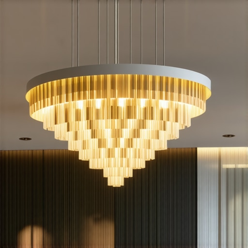 Smart visilica with IoT technology in contemporary interior design