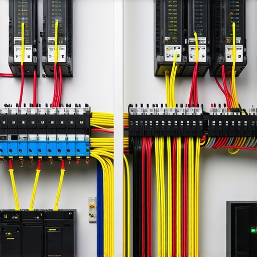 Detailed wiring diagram showing modulators and wireless controllers in a modern electrical system