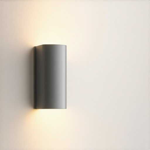 Moderna zidna svjetiljka s pametnim kontrolorima i LED panelima