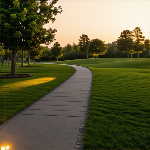 Dizajn moderne vanjske rasvjete sa solarnim LED panelima i sustavima upravljanja