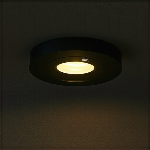 Modern outdoor ceiling lighting with sensors and LED technology