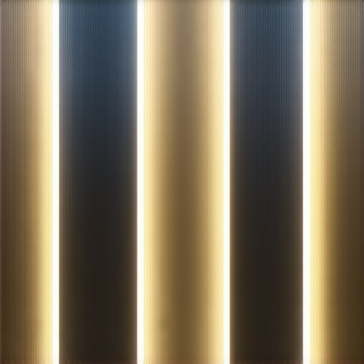 Elegantna LED rasvjeta u dnevnom boravku s aluminijskim profilima i kreativnim efektima