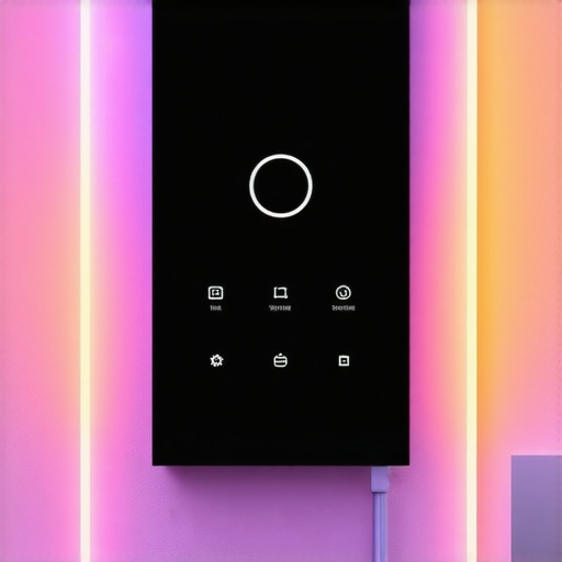 Digitalni panel za upravljanje pametnom rasvjetom s aplikacijom i glasovnim naredbama