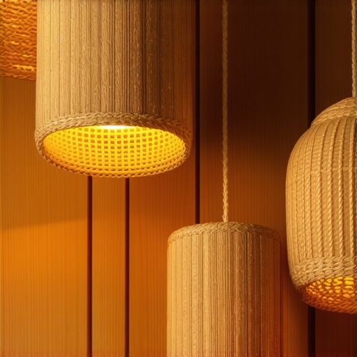 Pletena rasvjeta: Trendovi 2025. za Rustikalni i Ekološki Dekor