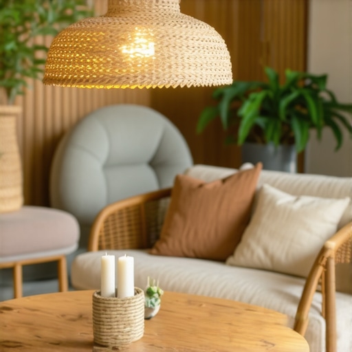 Rasvjeta od ratana: Kako Kreirati Ugođaj s rustikalnim Detaljima