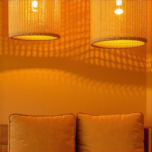 Rasvjeta od ratana: Rustikalne Ideje za Topao Dom u 2024.