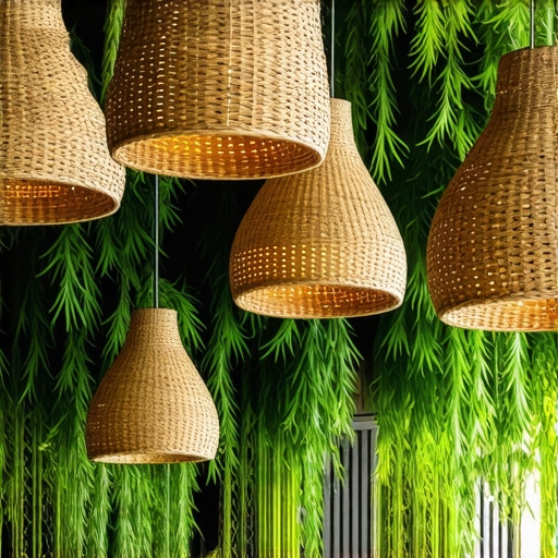 Rasvjeta od ratana: Trendovi za 2025. u ekološkom dizajnu