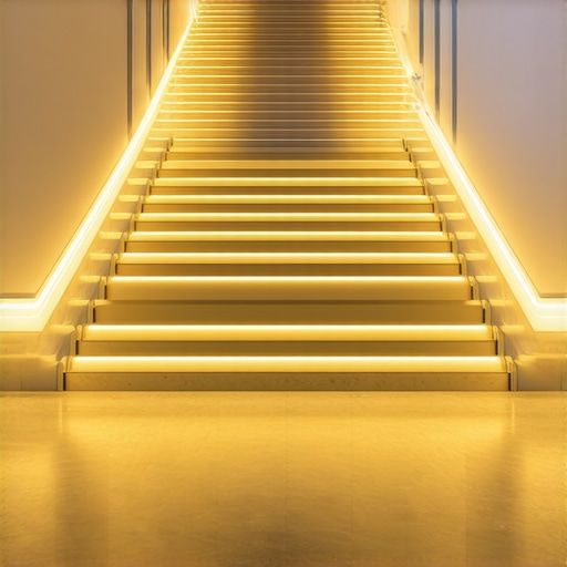 Rasvjeta za stubište: Sigurnosne Ideje za Moderni i Klasični Stil