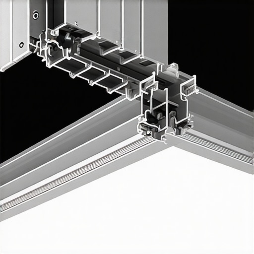 Cutting-edge aluminum profiles with integrated heat sinks and temperature sensors for LED systems.