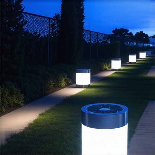 Solarne LED lampice u prirodnom okruženju