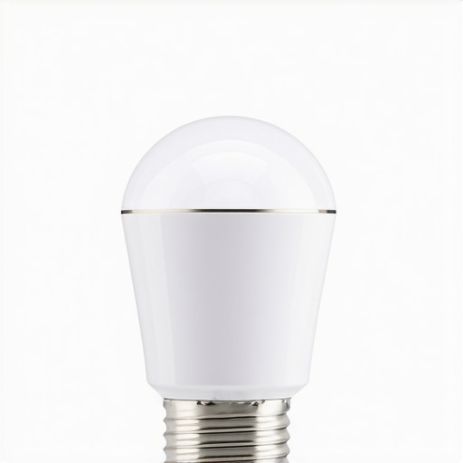 Futuristic IoT-enabled E27 socket with sensors Smart IoT-enabled E27 socket with sensors and wireless control