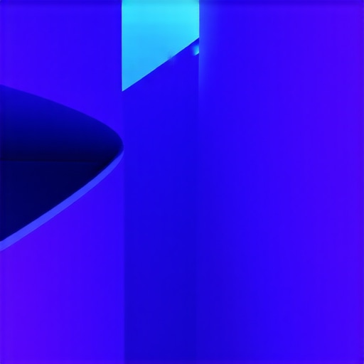 Futuristic Spot Lighting Materials Close-up of innovative LED materials and futuristic lighting designs for modern interiors