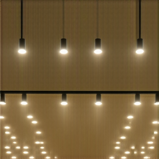 Modern modular track lighting system with LED and smart controls