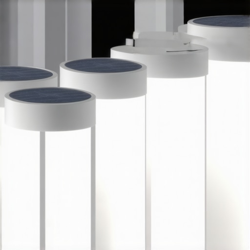 Contemporary outdoor lighting with organic shapes and advanced LED technology