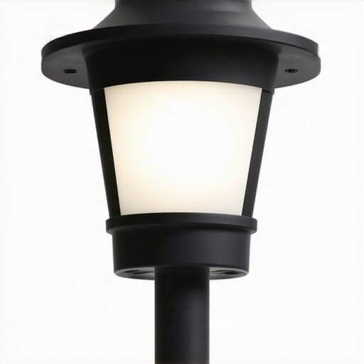 Modern outdoor lighting with LED and smart controls