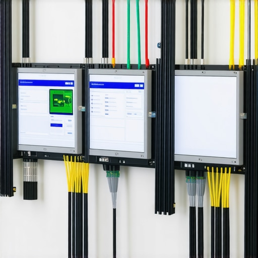 IoT sensors in electrical maintenance IoT sensors monitoring electrical systems in a control room