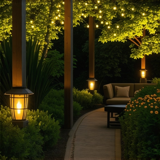 Kreativni Ideje za Uređenje Vrta s Vanjskom Rasvjetom 2024