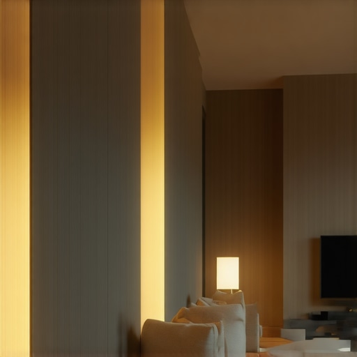 Napredni LED sustavi s human-centric tehnologijom Suvremeni interijer s naprednim LED rasvjetnim sustavima i senzorskim kontrolama