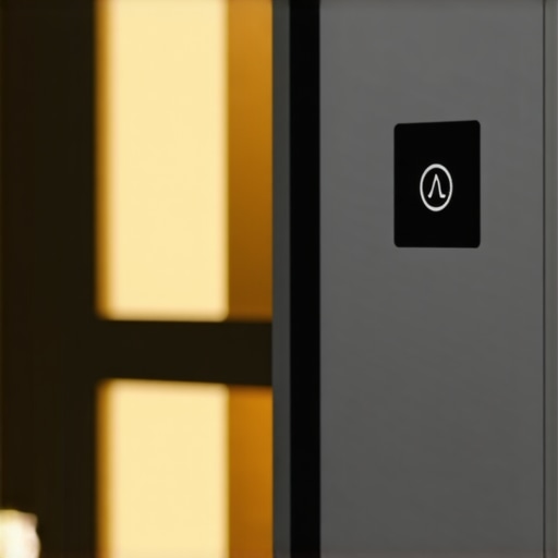 Pametni kontrolni panel za rasvjetu 2024 Futuristic smart lighting control panel in modern home