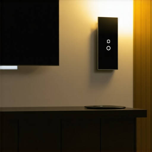 Digitalni kontrolni panel za pametno osvetljenje u kuhinji