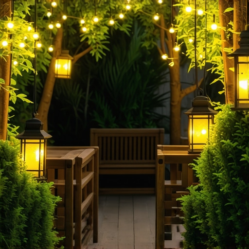 Rasvjeta od prirodnog drva: Top Ideje za Eksterijer u 2024.