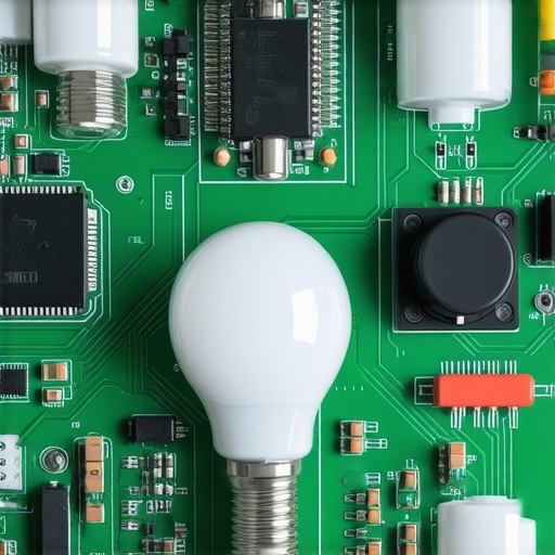 Modern IoT-enabled smart home lighting control panel