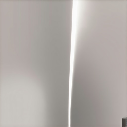 Prikaz sofisticiranog LED osvjetljenja u prostoru s visokim stropom