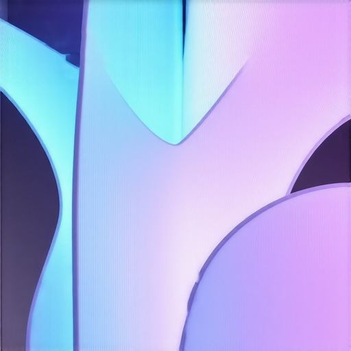 Moderna skulpturalna rasveta sa LED diodama u enterijeru