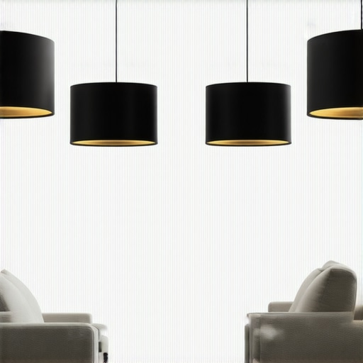 Crne lampe i spot svjetla za elegantan enterijer u Podgorici