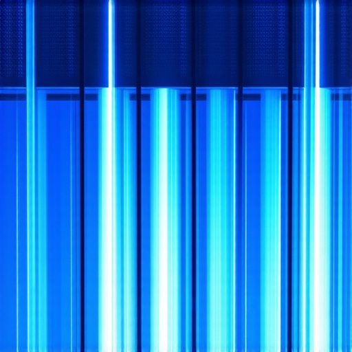 Modern industrial interior with advanced LED lighting system