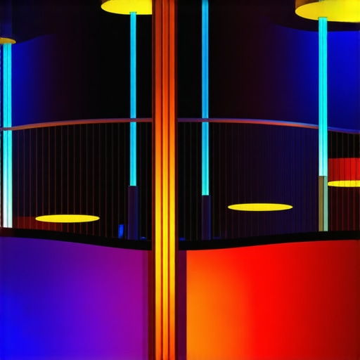 Modern outdoor lighting with sculptural LED fixtures and smart automation