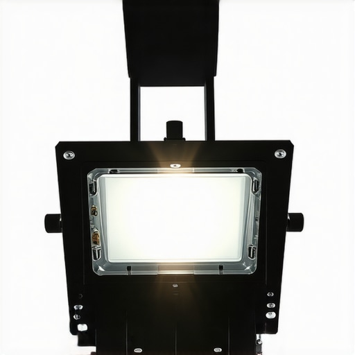 Contemporary industrial LED lighting with innovative materials and adjustable features