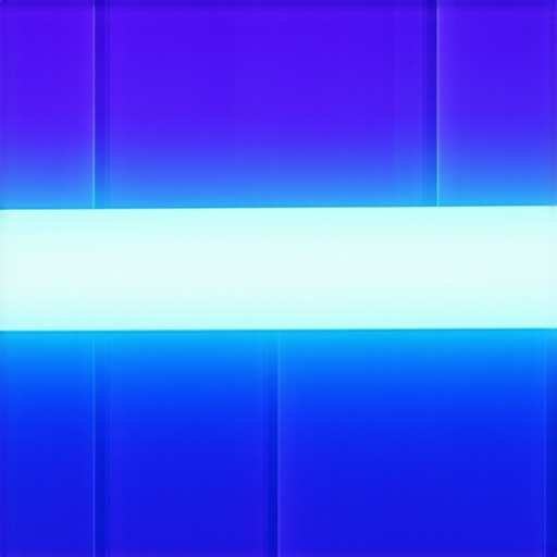 Napredne LED tehnologije za 2024. Futuristic LED rasveta sa mogućnošću promene boje i pametnim upravljanjem.