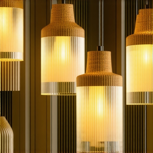 Rasvjeta od ratana i rebrasto staklo: Top trendovi 2024