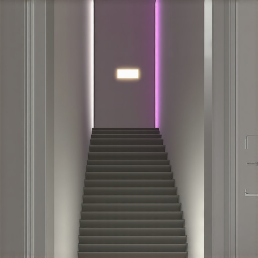 Interior with advanced smart lighting controls and LED technology.